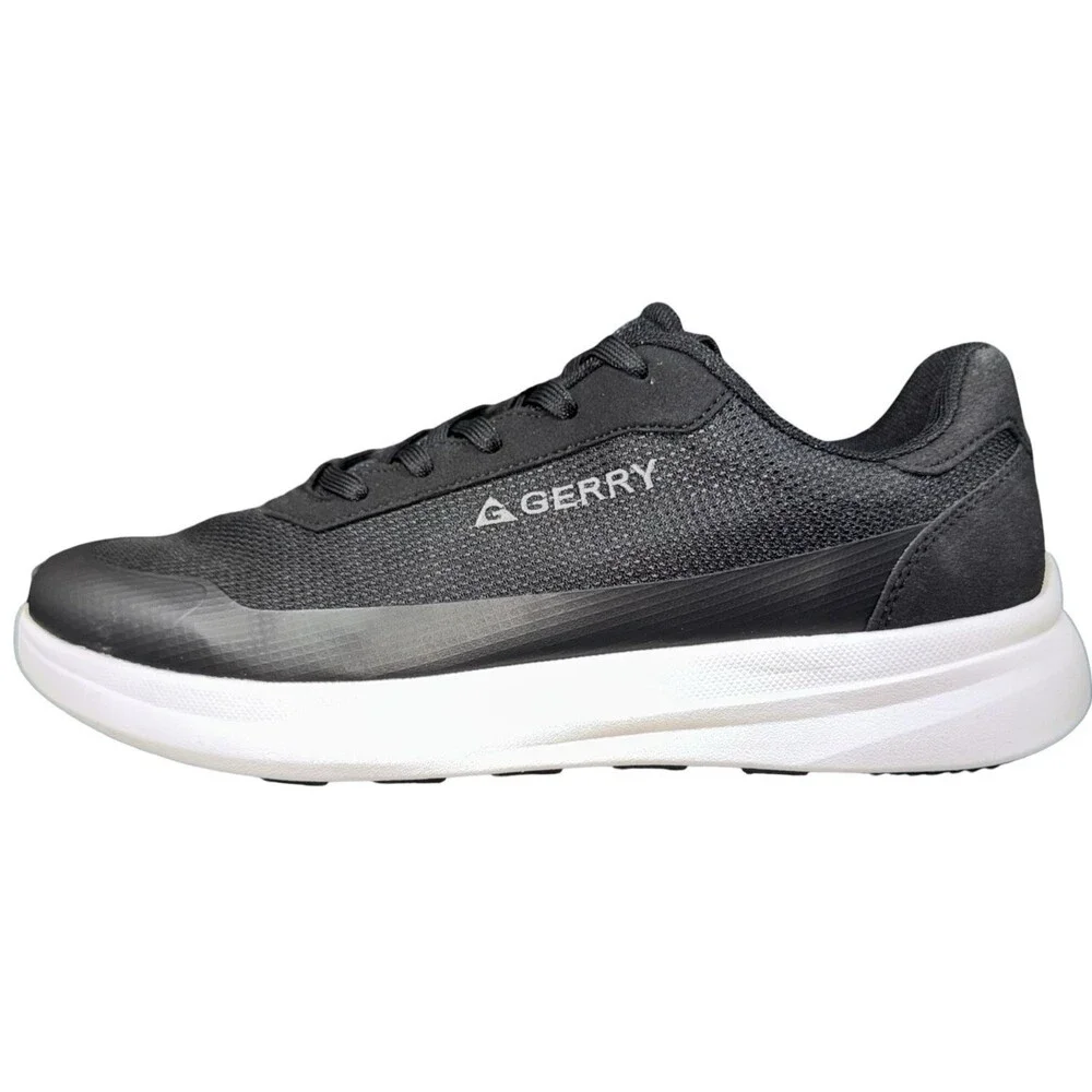 Gerry Creston Mens Size 11 Sneaker Creston Shoe Black Breathable Comfort New
